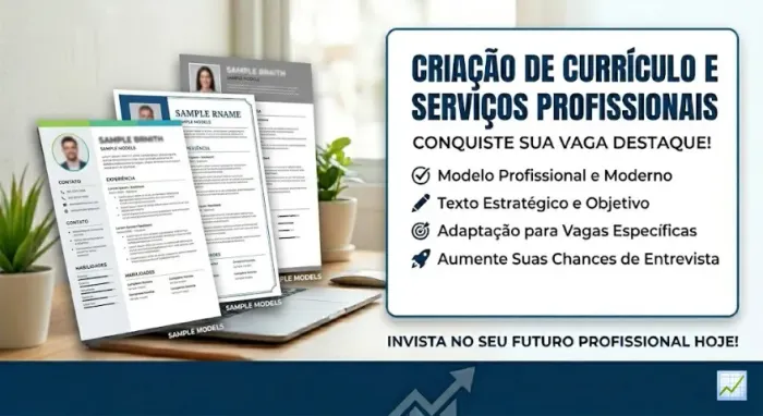 Criação de Currículo Profissional e Rápido!