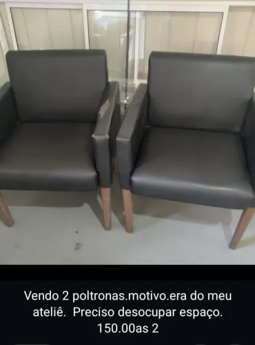Vendo 2 poltronas
