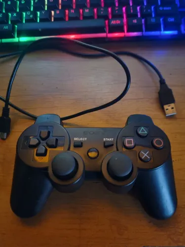 CONTROLE PS3 NOVO