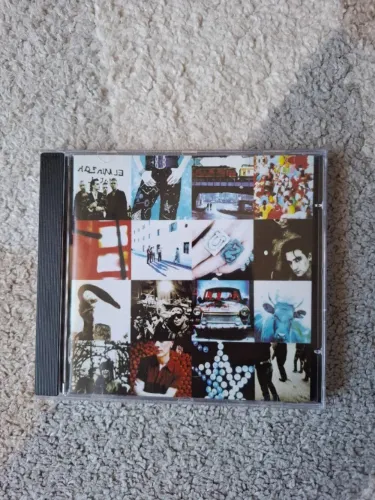 CD U2 Achtung Baby nacional novo