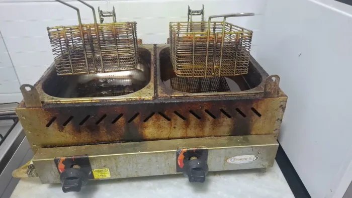Fritadeira a gás 