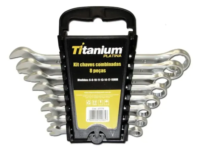 Kit chaves combinadas Titanium 
