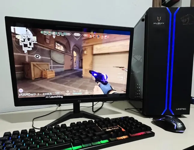 PC Gamer Completo Intel i3 9a Ger 12GB RX 570 4GB SSD