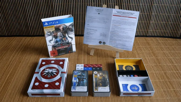 THE WITCHER 3 BLOOD AND WINE - EXPANSION PS4 - BARALHO GWENT LACRADO