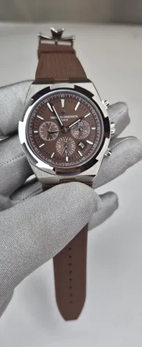 Relógio vacheron constantin overseas marrom