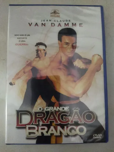 Dvd O Grande Dragão Branco - Jean Claude Van Damme