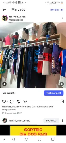 Expositor de Roupa Arara