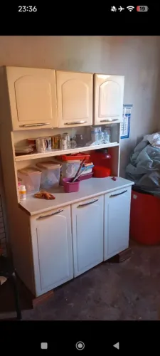 Armário de cozinha aço