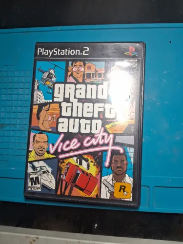 GTA Vice City para PS2 NTSC-U/C com mapa e manual