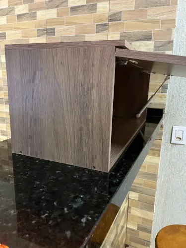Armário aéreo de cozinha 1 porta basculante