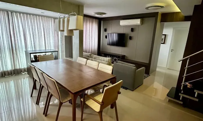 Duplex de 124m² com 3 suítes em Coqueiros
