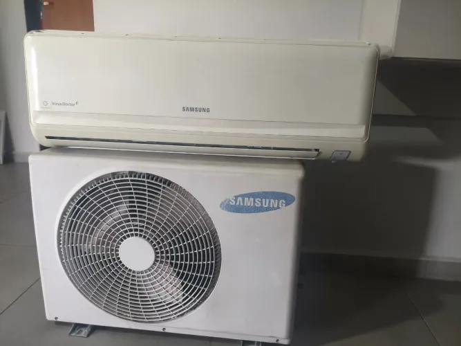 Ar condicionado digital inverter instalado
