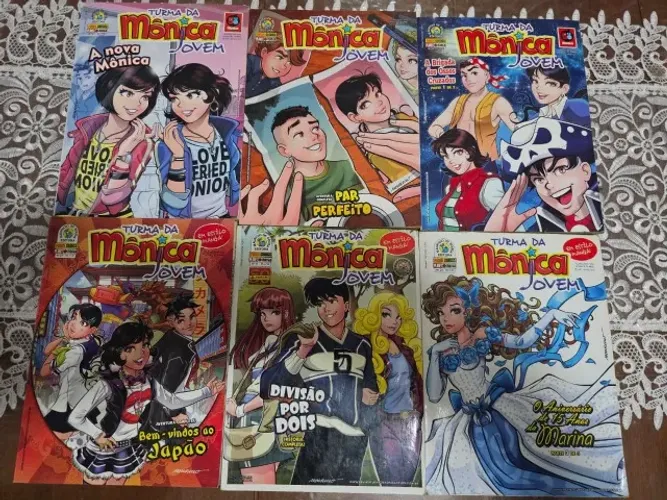 Lote com 35 Gibis Turma da Mônica Jovem