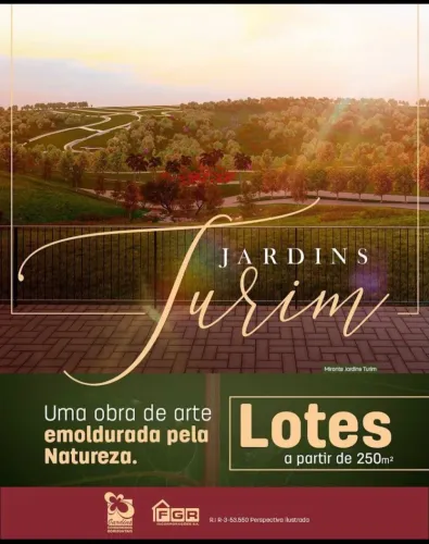 Lote no condomínio Jardins Turim