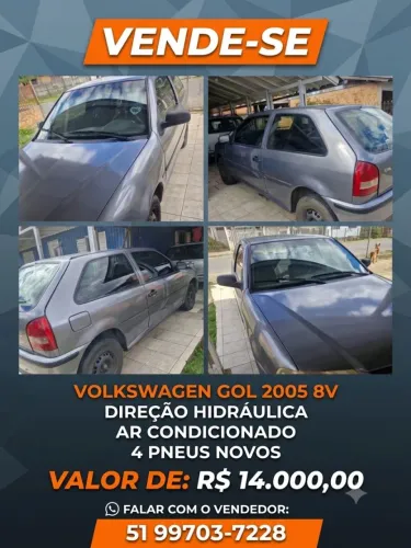 Volkswagen Gol Geração III City 1.0 MI 8V Total Flex Mec. 2P 2005