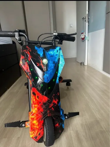 Triciclo Elétrico Drift 360 Bluetooth Led 3 velocidades