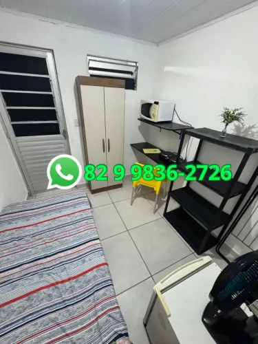 Kitnet suite mobiliado para estudantes em Cruz das Almas.