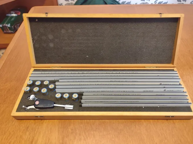 Estojo Normógrafo Trinor Completo (Vintage / Desenho Técnico) - Raridade!