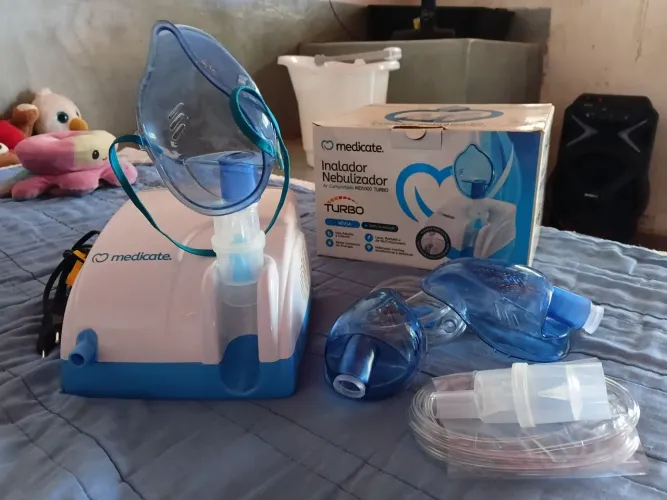 Inalador Nebulizador Medicate Turbo