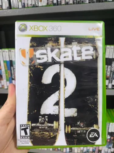 Skate 2 Xbox 360 (capa reimpressa)