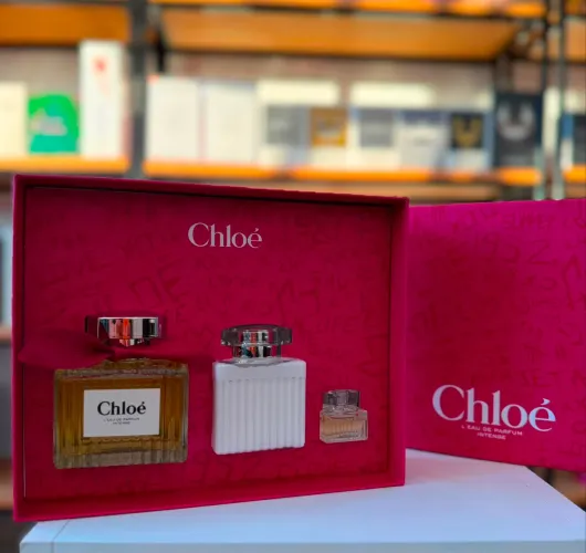 Perfume Kit Chloe intense Perfume 100ml Hidratante 100ml Mini 5ml