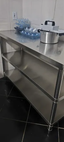 Mesa inox 1,40x50