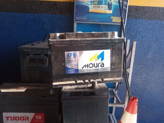 Baterias usadas Moura 60 ap 