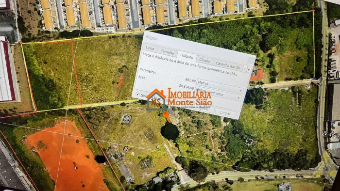 Área à venda, 30388 m² por R$ 54.000.000,00 - Água Chata - Guarulhos/SP