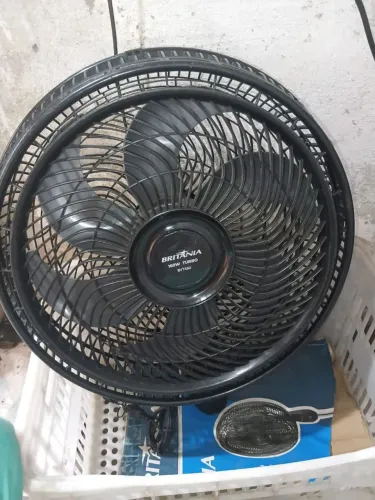 Ventilador britânica turbo silêncio funcionando perfeitamente sem avarias turbo 