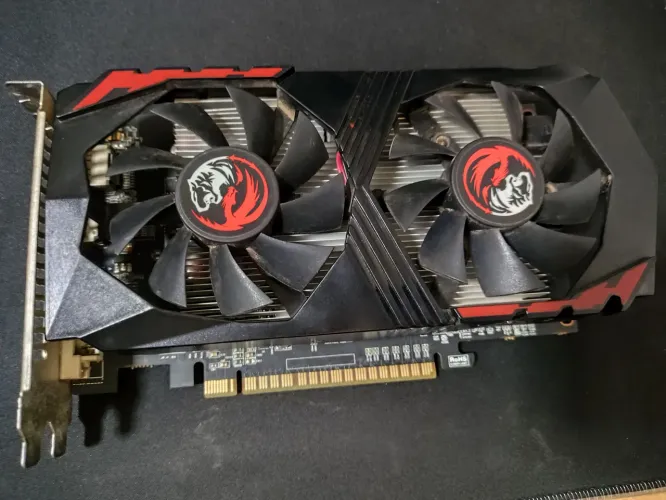 Placa de vídeo NVidia GTX 1050 Ti 4GB