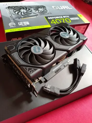 (10x sem juros) Asus RTX 4070 Super Dual OC 12GB - NF, garantia 2027