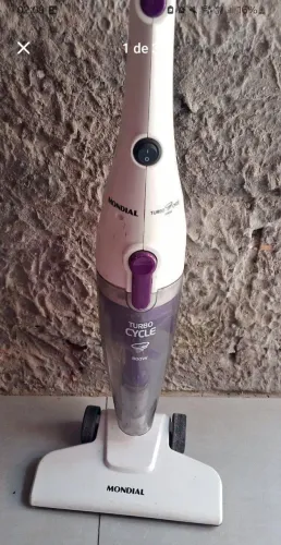 Aspirador de Pó Vertical Mondial Turbo Cycle 1100W - 2 em 1 (