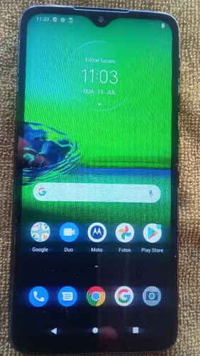 Moto G8 play Retirada Peças