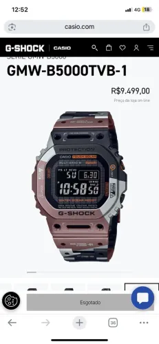 Relógio G Shock Casio Seminovo