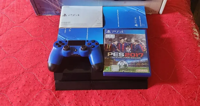 PS4 500GB HEN Completo + Caixa