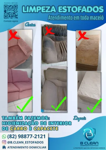 Limpeza Profissional de Estofados