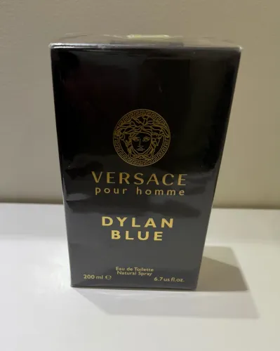 PERFUME MASCULINO Versace Pour Homme Dylan Blue Eau de Toilette de 200 ml. ORIGINAL