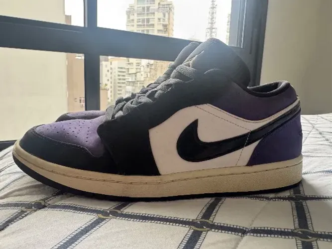Air Jordan 1 Low "Court Purple" 2019