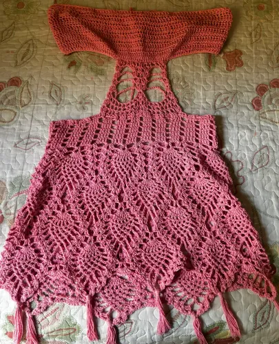 vestido de croche