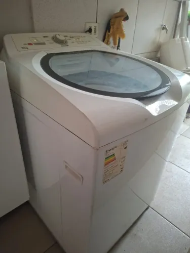 MAQUINA DE LAVAR BRASTEMP 127V BOM FUNCIONAMENTO TAMBOR DE INOX