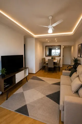 APARTAMENTO MOBILIADO | 3 DORMITÓRIOS | SUÍTE | ANDAR ALTO | TAUBATÉ