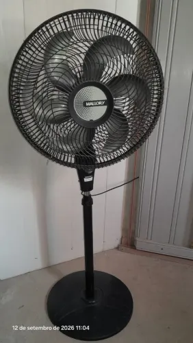 VENTILADOR DE COLUNA MALLORY 40CM - 6 PÁS (MUITO POTENTE)