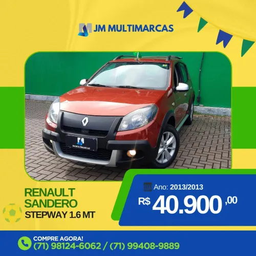 Renault Sandero Stepway Hi-power 1.6 8V 5P 2013
