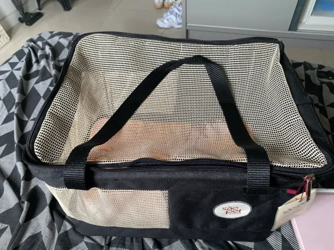 Caixa de transporte pet (padrão aeroporto)