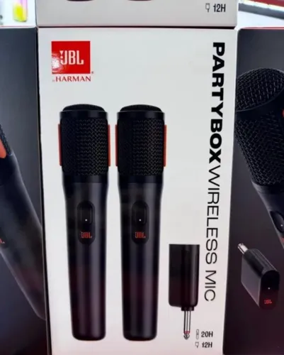 JBL, Microfone Sem Fio, PartyBox