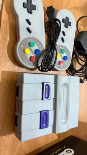 Super Mini Nintendo com 821 jogos 