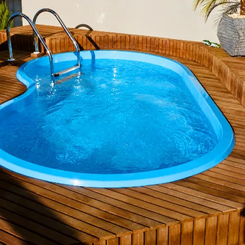 Piscina de Fibra Modelo Feijão de 3.15x1.65x0.65. Direto da fábrica!