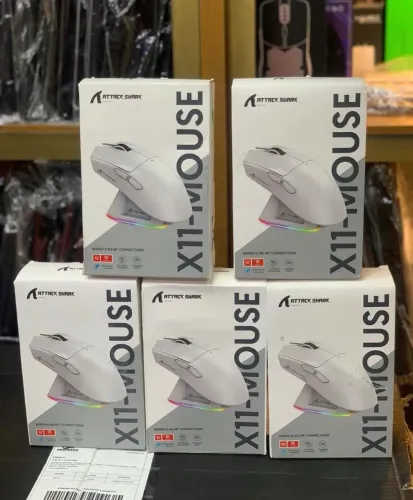 MOUSE GAMER ATTACK SHARK X11 novo na caixa