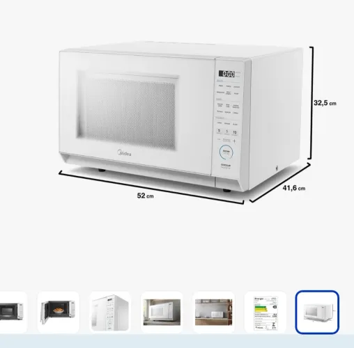 Microondas 35L Midea ( novo nunca usado)
