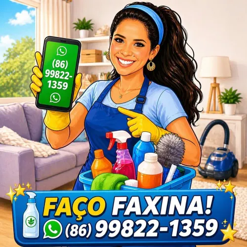 Faxineira profissional